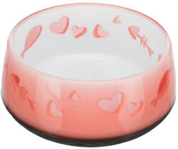 TRIXIE Plastic Bowl - műanyag tál (több féle színben) macskák részére (0, 3l/Ø12cm) (028-24420)