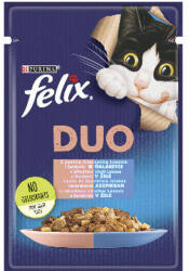 Mars-Nestlé Felix Fantastic duo (lazac, szardínia) aszpikban (85g) (786130)