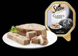 Mars-Nestlé Sheba Adult Alutálcás - Borjú és csirke pástétom (85g) (069758)
