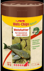 Sera Catfish Chips Nature- táplálék díszhalak számára (100ml/38g) (2005104)