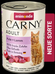 Animonda Carny Adult (pulyka, bárány) konzerv - Felnőtt macskák részére (400g) (600-83823)