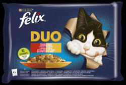 Mars-Nestlé Felix Fantastic Duo Adult (házias válogatás - aszpikban) alutasakos - macskák részére (4x85g) (757932)