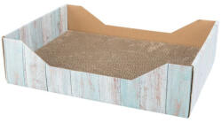 TRIXIE Scratching Bed - Kaparó kartonból (szögletes, macskamentával (45x12x33cm) (028-48013)