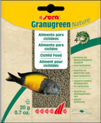 Sera Nature Granugreen - granulátum táplálék díszhalak részére (20g) (2003919)