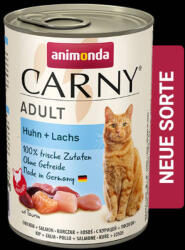 Animonda Carny Adult (csirke, lazac) konzerv - Felnőtt macskák részére (400g) (600-83825)