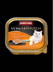 Animonda Vom Feinsten No Grain (csirke-sárgarépaszószban) alutálkás -Felnőtt macskák részére (100g) (600-83362)