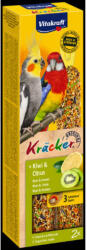 Vitakraft Kracker Dupla Rúd (citrus, kiwi) - kiegészítő eleség nagypapagáj részére (180g) (212955)