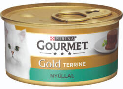 Mars-Nestlé Gourmet Gold Terrine Pástétom - Nedves eledel (nyúlhús darabok) macskák részére (85g) (816797)
