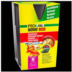 JBL ProNovo Red Flakes "M" - Akváriumi főtáppehely M-es méretű, 8-20 cm-es aranyhalakhoz (750ml/135g) (JBL31313)