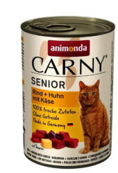 Animonda Carny Senior (csirke, marha, sajt) konzerv - Idős macskák részére (400g) (600-83726)