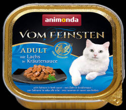 Animonda Vom Feinsten No Grain (lazac-gyógynövény mártással) alutálkás -Felnőtt macskák részére (100g) (600-83361)