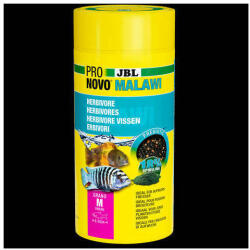 JBL Pronovo Malawi Flakes "M" - Akváriumi alaptáp granulátum 8-20 cm-es sügérek számára (1000ml/500g) (JBL31209)