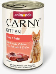 Animonda Carny Kitten beef, turkey - konzerv (marha, pulyka) kölyök macskák részére (400g) (600-83971)