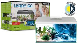 AQUAEL AquaEl Leddy Day&Night 60 white - akvárium szett (fehér) 54l/60x30x30cm (124287)