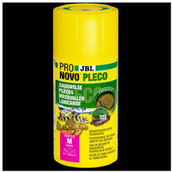 JBL Pronovo Pleco Wafer "M" - fatartalmú táptabletta növényevő harcsák számára 1-20 cm-ig (100ml) (JBL31331)