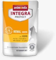Animonda Integra Protect Adult Renal - nedveseledel (csirkés ízesítésű, csökkentett fehérje tartalom) veseproblémás macskák részére (85g) (600-86632)