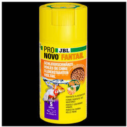 JBL Pronovo Fantail Grano S - Granulált táplálék S-es méretű fátyolhal és egyéb 3-10 cm-es aranyhal fajtákhoz (100ml/56g) (JBL31323)