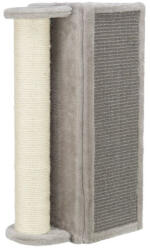 TRIXIE KT25. Trixie Scratching Board for corners with post - kaparófa (szürke) macskák részére (19x58x19cm) (028-43082)