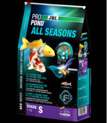 JBL ProPond All Seasons (S) - pond táplálékok - kerti tavakba kisméretű díszhalak részére (2, 2kg/12l) (JBL41249)