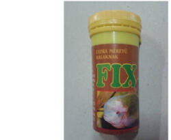  Fix 7 - teljesértékű díszhaltáp (barna) extra méretű halak részére (50ml) csak gyűjtőre 10db/# (033410014)