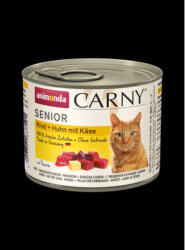 Animonda Carny Senior (csirke, marha, sajt) konzerv - Idős macskák részére (200g) (600-83710)