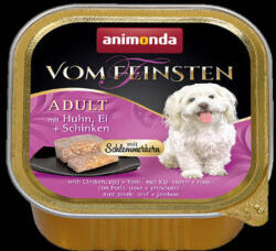 Animonda Vom Feinsten Gourmet (csirke, tojás, sonka) alutálkás - Felnőtt kutyák részére (150g) (600-82646)