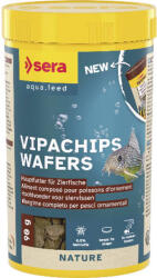 Sera Vipachips Nature Wafers - táplálék díszhalak számára (250ml/90g) (545723)