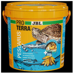 JBL PROTERRA Pescarus - kiegészítő eleség (egész hal, garnéla) mocsári és vízi teknősök részére (2, 5liter/490g) (JBL72333)