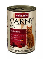 Animonda Carny Adult (marha, szív) konzerv - Felnőtt macskák részére (400g) (600-83720)
