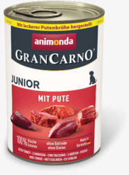 Animonda GranCarno with heart Junior (pulyka) nedves eledel - Kölyök kutyák részére (400g) (600-82474)