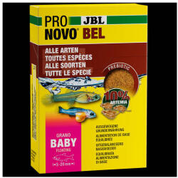 JBL ProNovo Bel Grano Baby - por alapú, eledelkészlet fiatal (5-20mm) halak számára (3x10ml) (JBL31125)