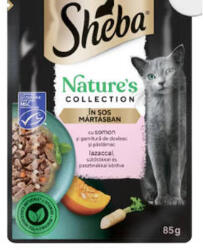 Mars-Nestlé Sheba Nature's Collection Adult - alutasakos mártásban (lazac, sütőtök) felnőtt macskák részére (85g) (265151)