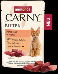 Animonda Carny Kitten (marha, borjú, csirke) alutasakos - Kölyök macskák részére (85g) (600-83076)