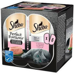 Mars-Nestlé Sheba Perfect Portions - alutálkás (pástétom lazaccal) macskák részére (6x37.5g) 225g (130663)