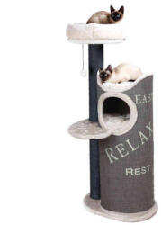 TRIXIE Kifutó termék: Trixie Juana Scratching Post - kaparófa (szürke, világos szürke) macskák részére (57x46cm) (028-44425)