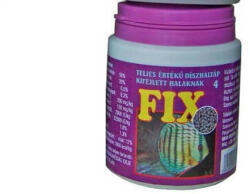  Fix 4 - teljesértékű díszhaltáp (lila) fejlett halak részére (200ml) (033410016)