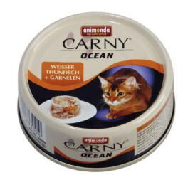 Animonda Carny Ocean Adult (fehér tonhal, garnélarák) konzerv - Felnőtt macskák részére (80g) (600-83300)