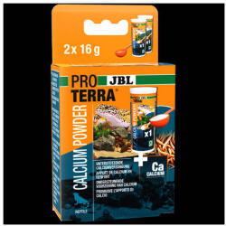 JBL PROTERRA calcium powder - kiegészítő eleség (kálcium) hüllők részére (2x25ml/32g) (JBL72541)