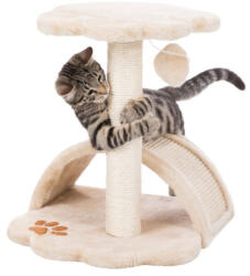 TRIXIE Junior Vitoria Scratching Post - macskabútor (bézs) 43cm (028-43751)