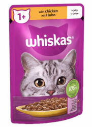 Mars-Nestlé Whiskas Adult Chicken - Nedves eledel (csirke, zselében) macskák részére (85g) (302121)