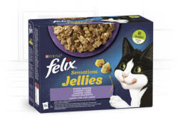 Mars-Nestlé Felix Sensations Jellies (bárány, pulyka, makréla, hering) vegyes válogatás aszpikban (12x85g) (757062)