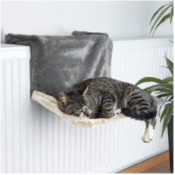 TRIXIE Radiator Bed - radiátor fekhely (szürke, világosszürke) macskák részére (45x24x31cm) (028-43207)