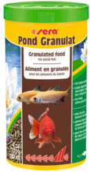 Sera Pond Granulat - pond táplálék - kerti tavakba (1000ml) nature (2071703) - zoobolt