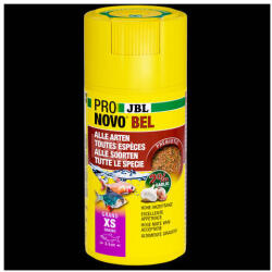 JBL Pronovo Bel Grano XS - Akváriumi alapeledel granulátum (XS) 3-5 cm-es akváriumi halhoz (100ml/58g) CLICK (JBL31113)