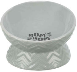 TRIXIE Ceramic Bowl - kerámia tál (szürke) macskák részére (0, 35l /Ø17cm) (028-24809)