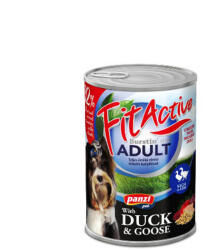 FitActive konzerv Adult - nedveseledel (kacsa, liba) felnőtt kutyák részére (415g) (316192)