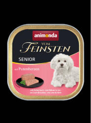 Animonda Vom Feinsten Senior (pulykaszív) alutálkás - Idős kutyák részére (150g) (600-82662)