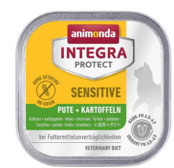 Animonda Integra Sensitive (pulyka-burgonya) alutálkás - Táplálék-intoleranciás macskák részére (100g) (600-86853)