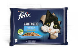 Mars-Nestlé Felix Fantastic (lazac, cukkini, pisztráng, zöldbab) aszpikban (4x85g) (756973)