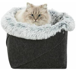TRIXIE Harvey Bed - peremes fekhely (fehér-fekete, szürke) macskák részére (Ø33x27cm) (028-38029)